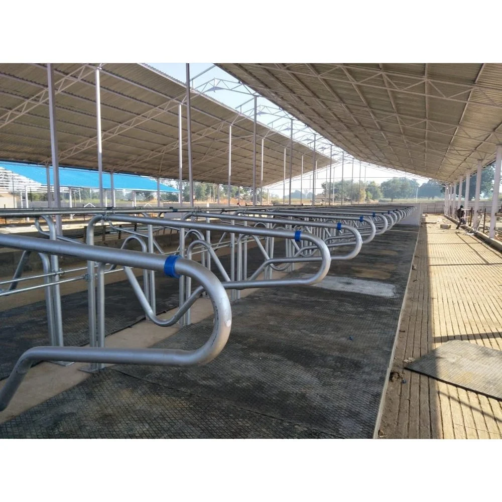 Бесплатная 3D модель для вашего проекта: стальная конструкция коровья свинья куриная лошадь Коза сарай птицеводство молочные дома