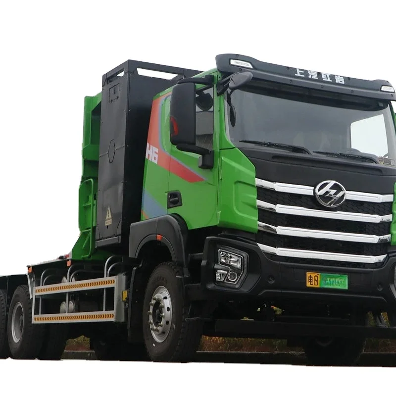 SAIC Hongyan brand MN-HY-JH6 Super heavy capacity Mine  electric truck 4x4 for sale