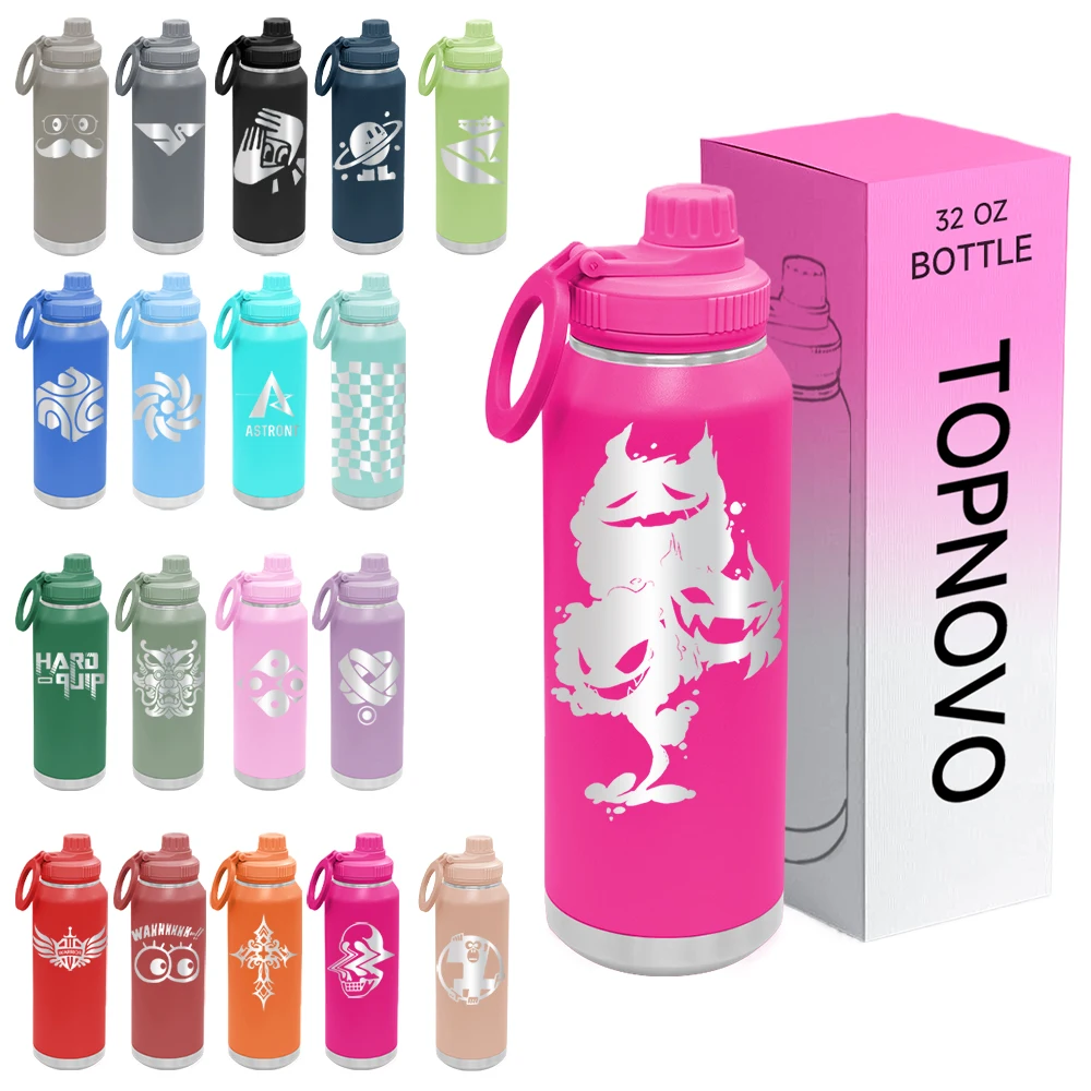 Latest Models Wholesale Direct Sales bpa free thermal insulated stainless steel water bottle phone holder magnetic