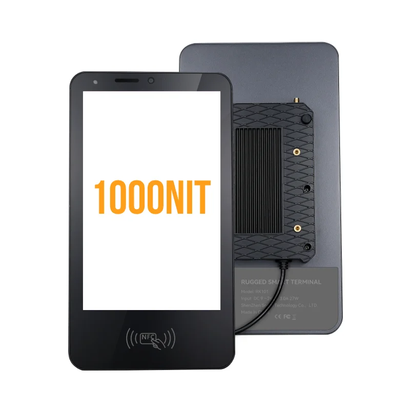 OEM K101 ip65 Business Android Touch Screen nfc module Reader uhf rfid Compatible 10.1 inch wholesale Industrial Rugged Tablet P