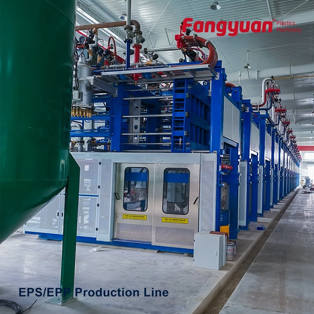 Fangyuan vacuum expandable polypropylene packing box molding machine