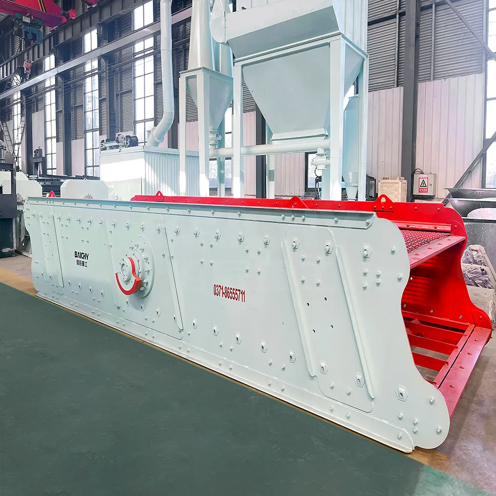 Mining Machinery Silica Sand Screening Equipment, Mobile Sand Stone Linear Vibrating Screen, YK Series Circular Vibrating Screen