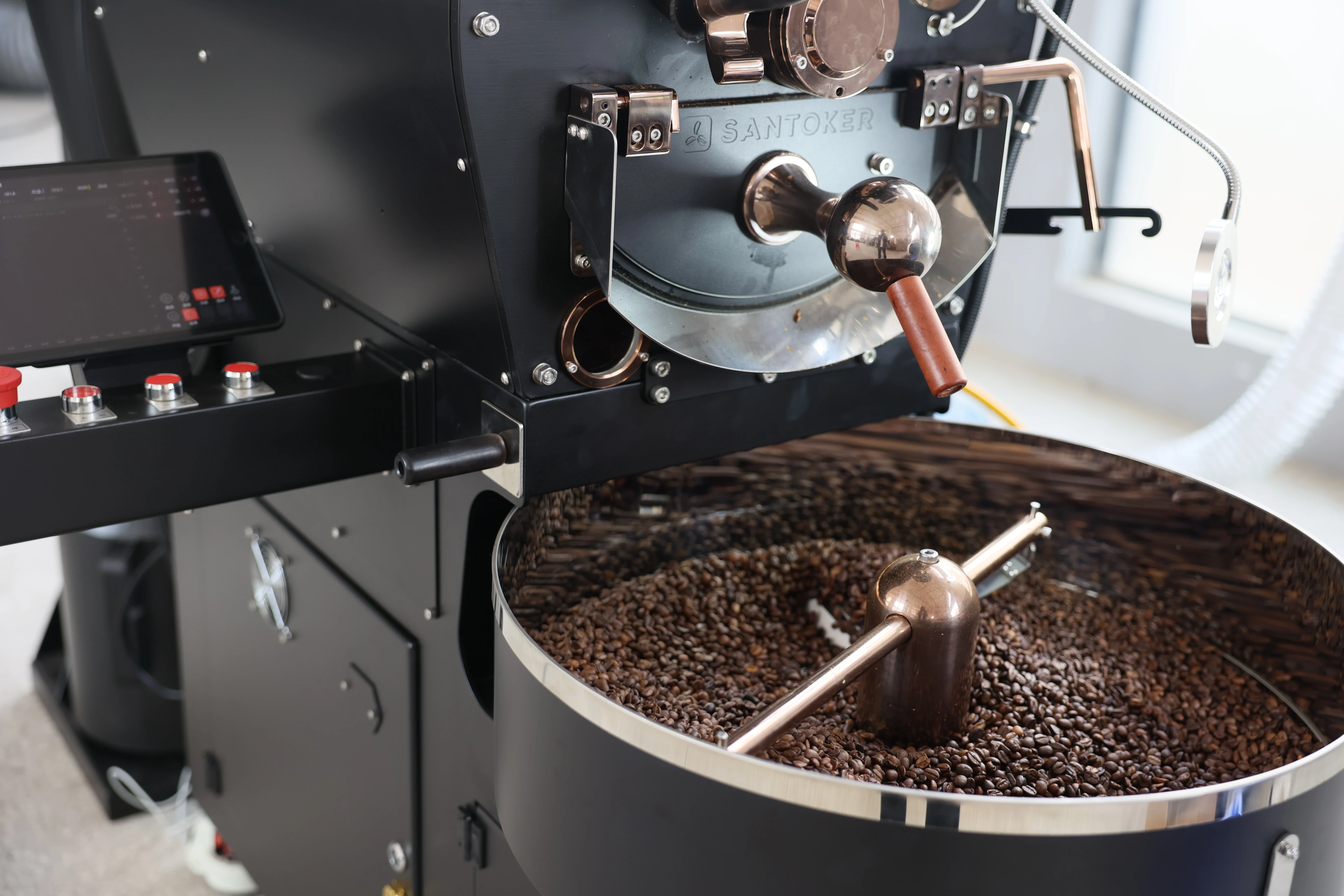 SANTOKER R6 Master 1kg 3kg 6kg  App Control Smart Coffee Bean Roasting Machine  Roaster Coffee Coffee Roasters