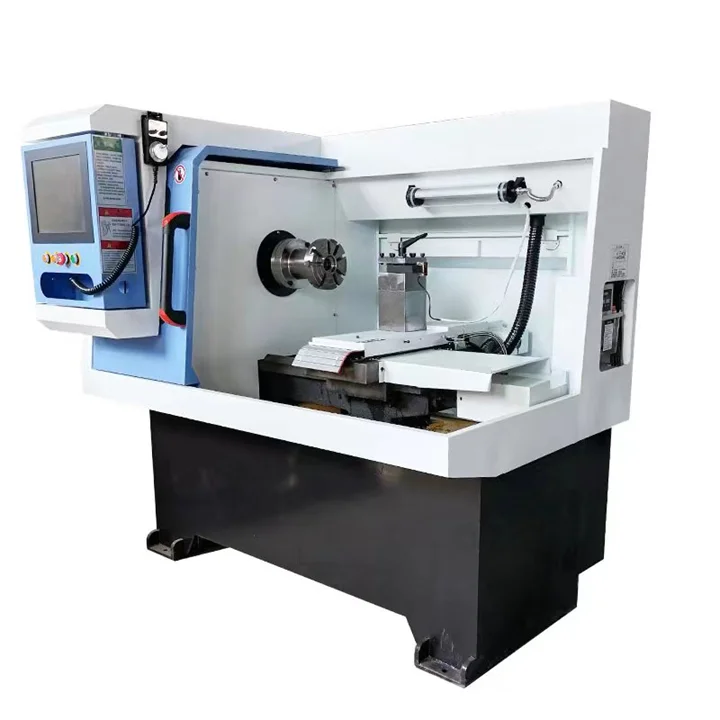 Great quality Automatic CNC Alloy Rim Repair Lathe Machine Fully Automatic Wheel rim repair machine