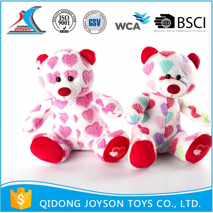 Hot Selling Style Chinese Love Soft Teddy Bear Plush Toy For Kids