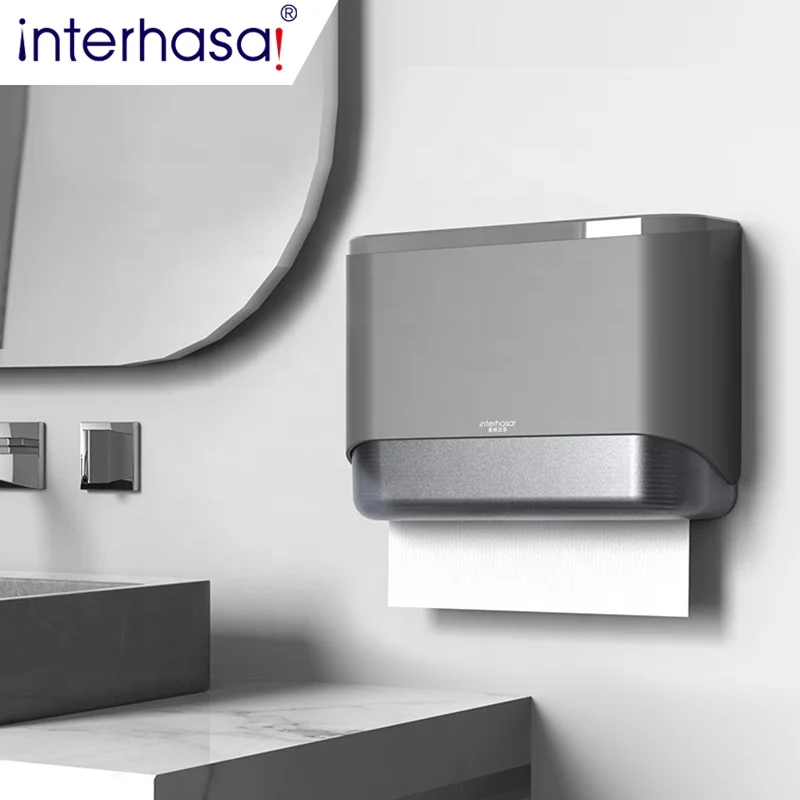 Bathroom Tissue Dispenser Wall mounted Punch Free paper Towel Dispenser for Kitchen Toilet Paper Holder E6012