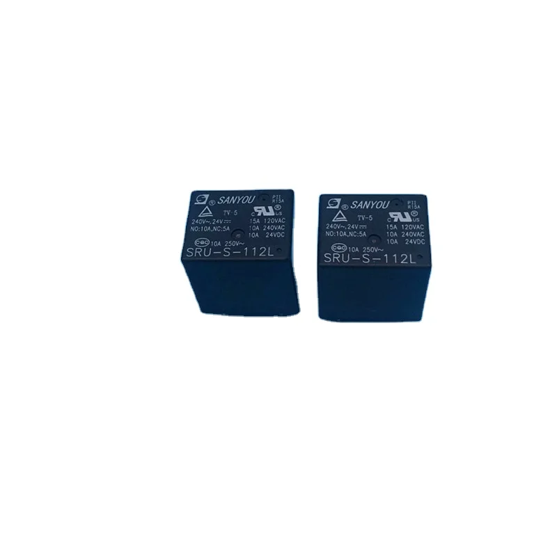 NEW Original SANYOU Relays SRU-S-112L 5Pins 10A 250VAC  A set of transformations Electromagnetic Relay