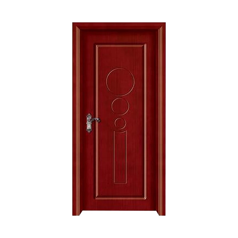 
HDF Wood Painting Interior Door with Lock Classic Swing Office Building Modern Villa School Warehouse Onsite Installation Design 