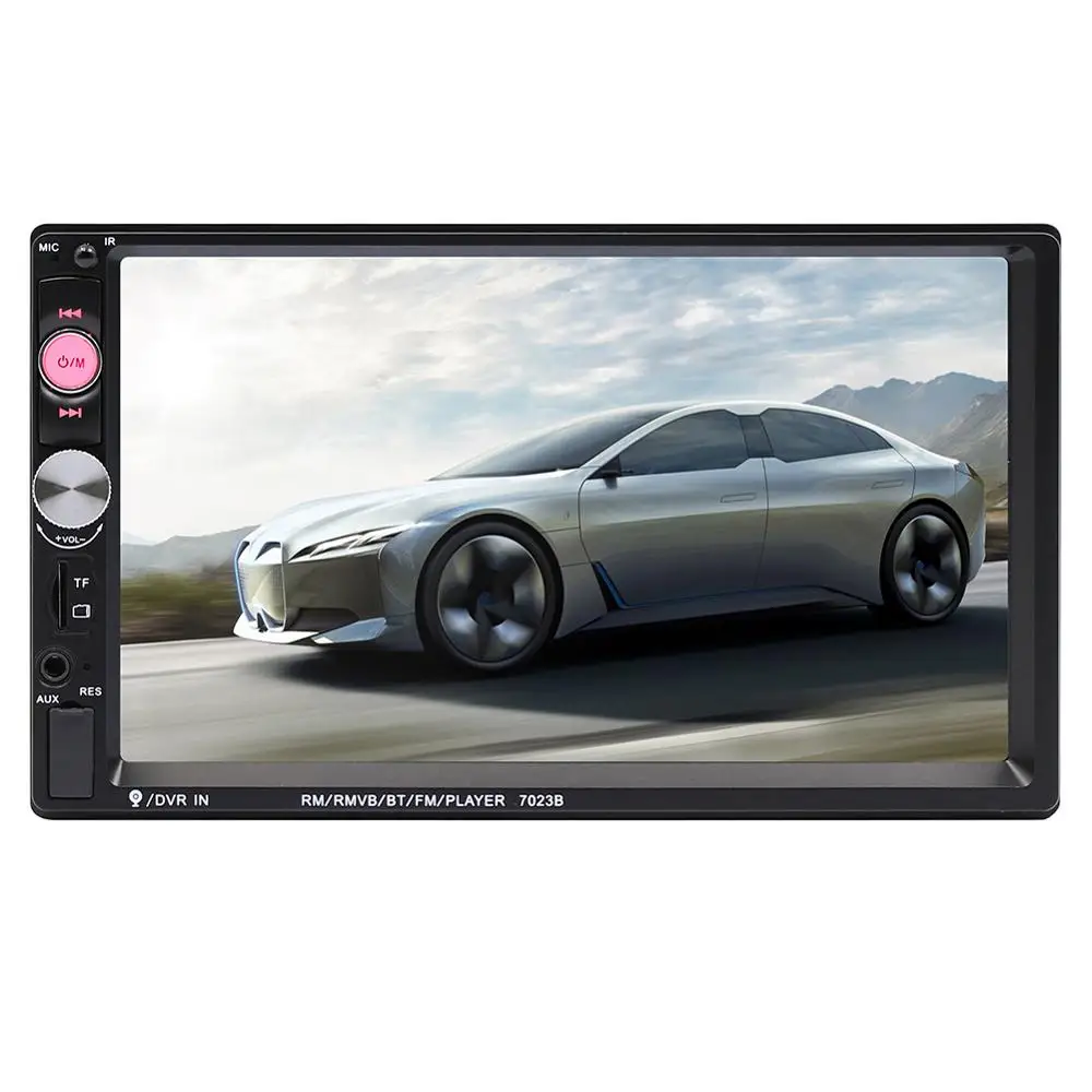 7in Double 2 DIN Car MP5 Player BT Touch Screen Stereo FM Radio USB Car Stereo Radio Car Video Player