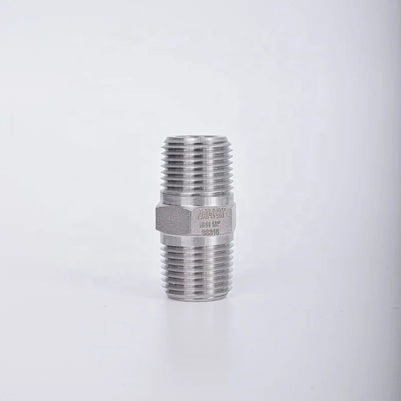 NAI-LOK Alloy Super Duplex 2507 Male Connector Hastelloy C22 Double Ferrule Compression Pipe Fitting Inconel 625 Connector