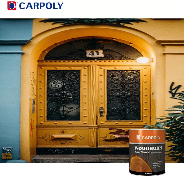 Покрытие CARPOLY из полиуретана для шкафа в американском стиле, краска на дерево, Прозрачная Рассыпчатая грунтовка basecoat, деревянная дверь