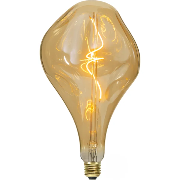 2019 Modern Design 4W Over Size Flexible LED Filament Irregular Extra Large A165 Bulb Edison Lamp