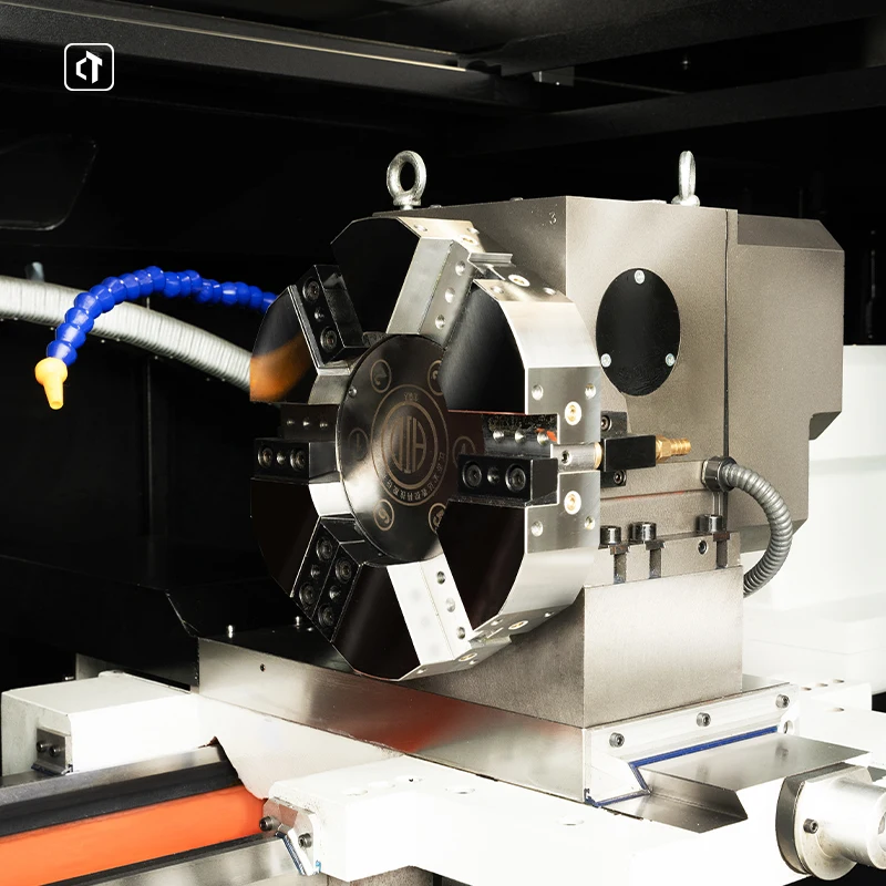 CNC Metal Turning Lathe Machine CK6140  CTCNC40C  Low Cost CNC Lathe