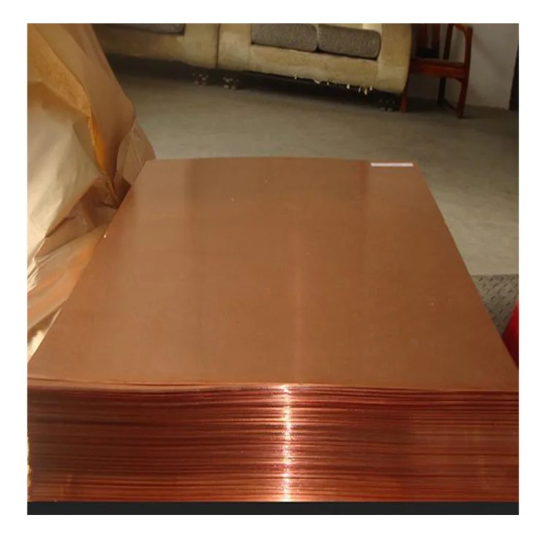 Hot Selling High Pure 5mm 6mm Copper Cathode Sheet Africa Congo Mines Zambia Copper Sheet Plate