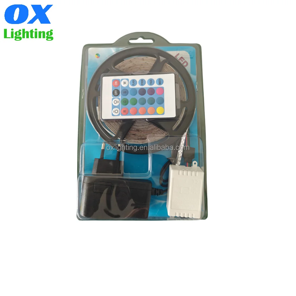 RGB Led Strip DC12V SMD 2835 5050 5m 10m  30m  Dimmable Color Change Smart Waterproof Music Sound control RGB Strip Lights Kits