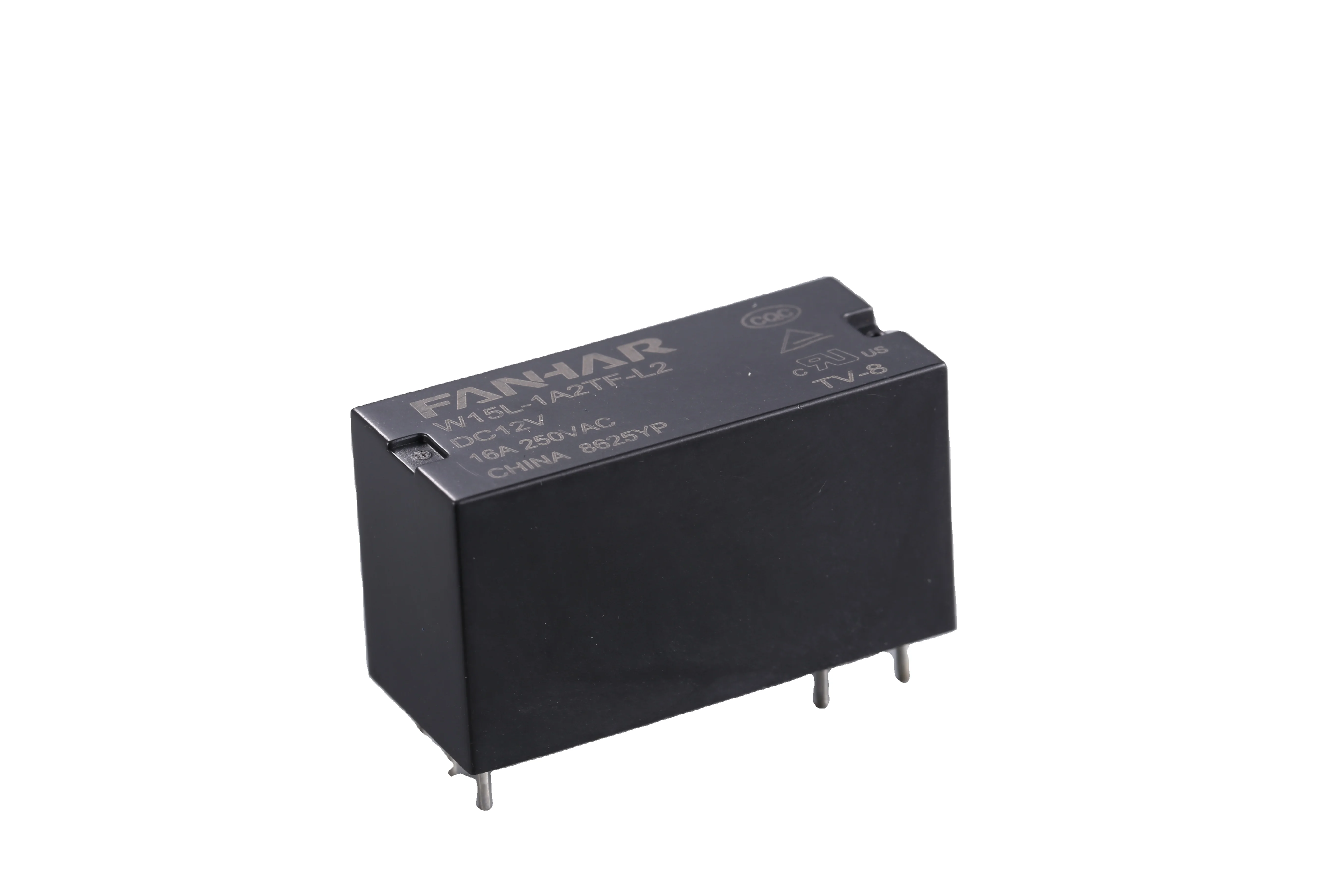 
W15L 12V latching relay single coil pulse relay for momentary push button switches to turn on and off with pulse 