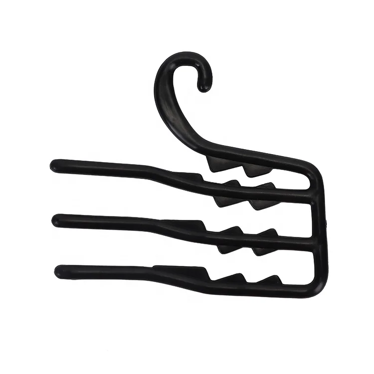 Custom Eco Friendly Black/White/Clear Sock Hanger Display Swan Plastic Hook for Socks | 22 Years Industry Experience