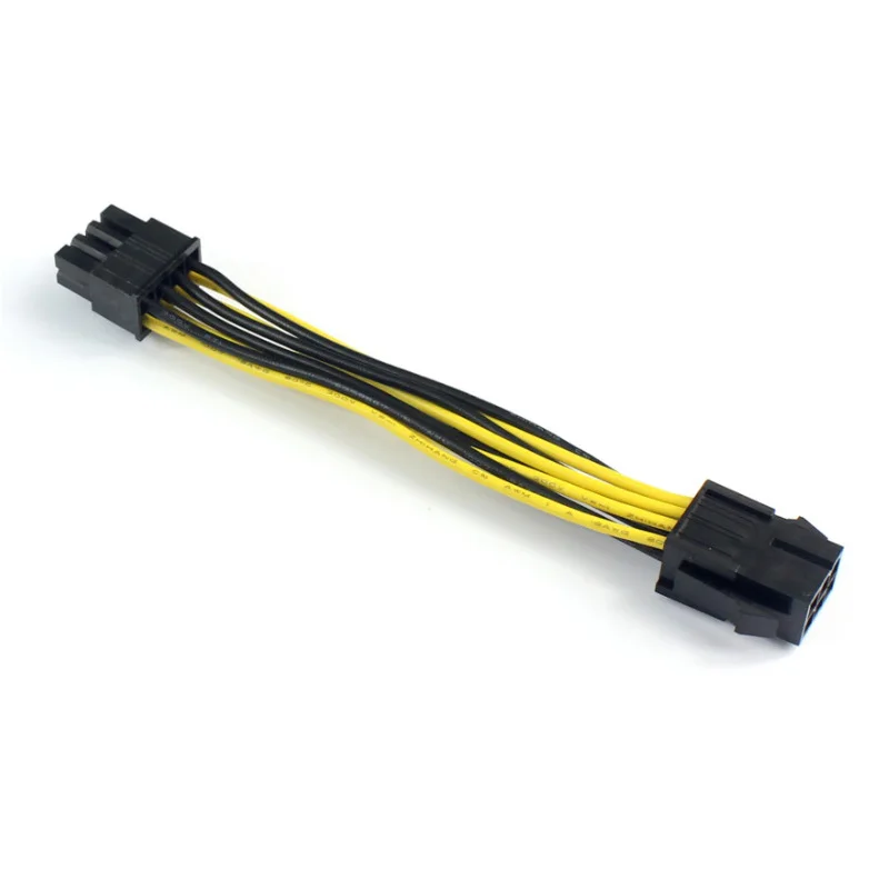 
CPU 6-pin to 8-pin PCI Express Power Converter Cable for GPU Video Card PCIE PCI-E 