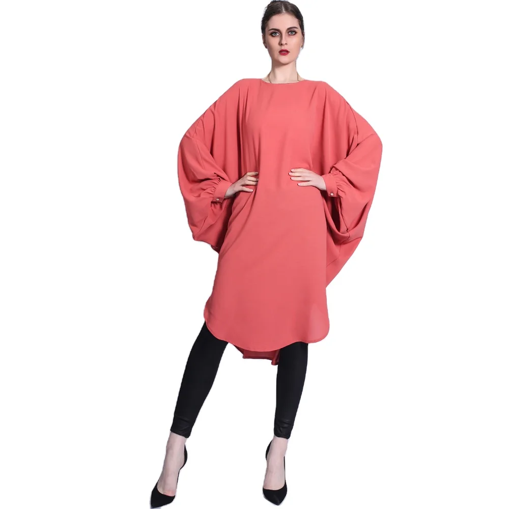 Factory direct sales casual long sleeve abaya islamic clothing women muslim clothes islamic women clothing