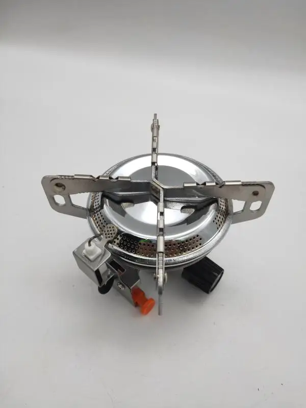 
New arrival one-piece portable outdoor folding mini gas camping stove 