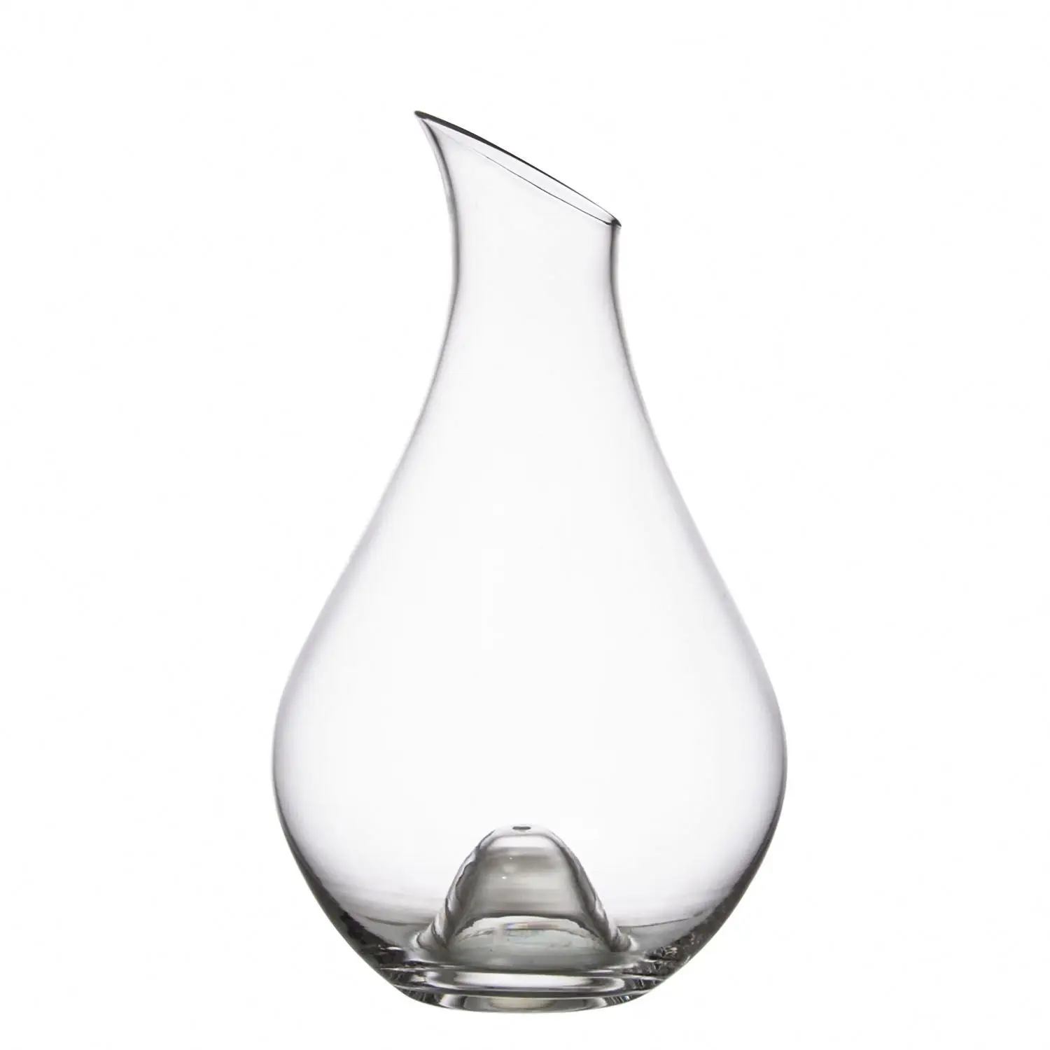 Snw Top Quality Elegant Slanted Rim Red Wine Dispenser Set Wine Glasses Whiskey Wine Decanter