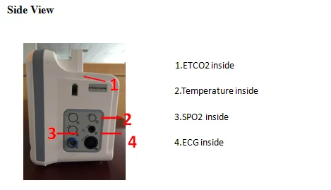 ET200 veterinary equipment veterinary multiparameter etco2 equipment