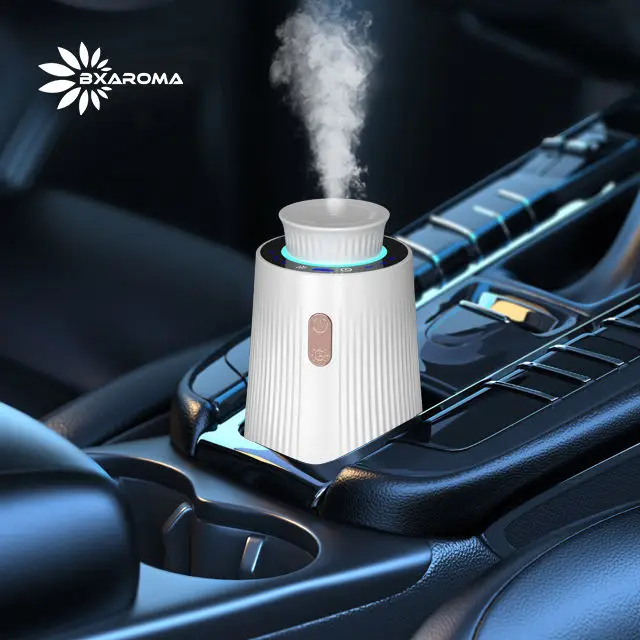 Bxaroma A10 Customize Smart Sensor Aroma Diffuser Breathing LED Light Pure Perfume Oil Automatic Car Airfreshner Diffuser
