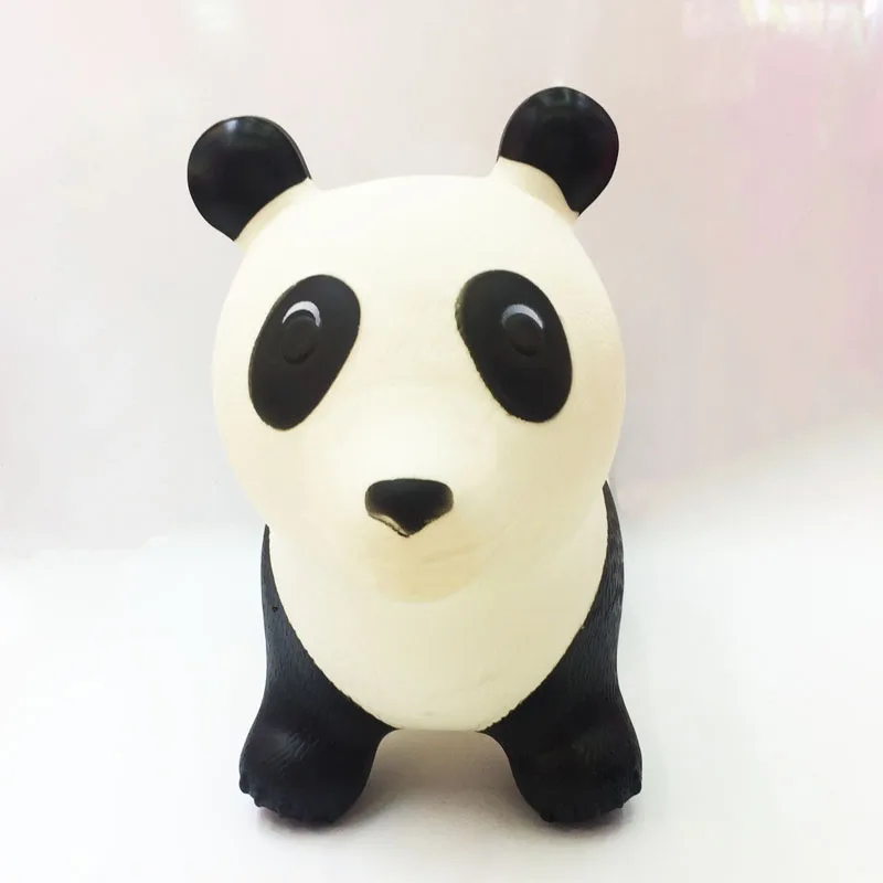 Environment friendly PVC outdoor and indoor cute panda animal toys