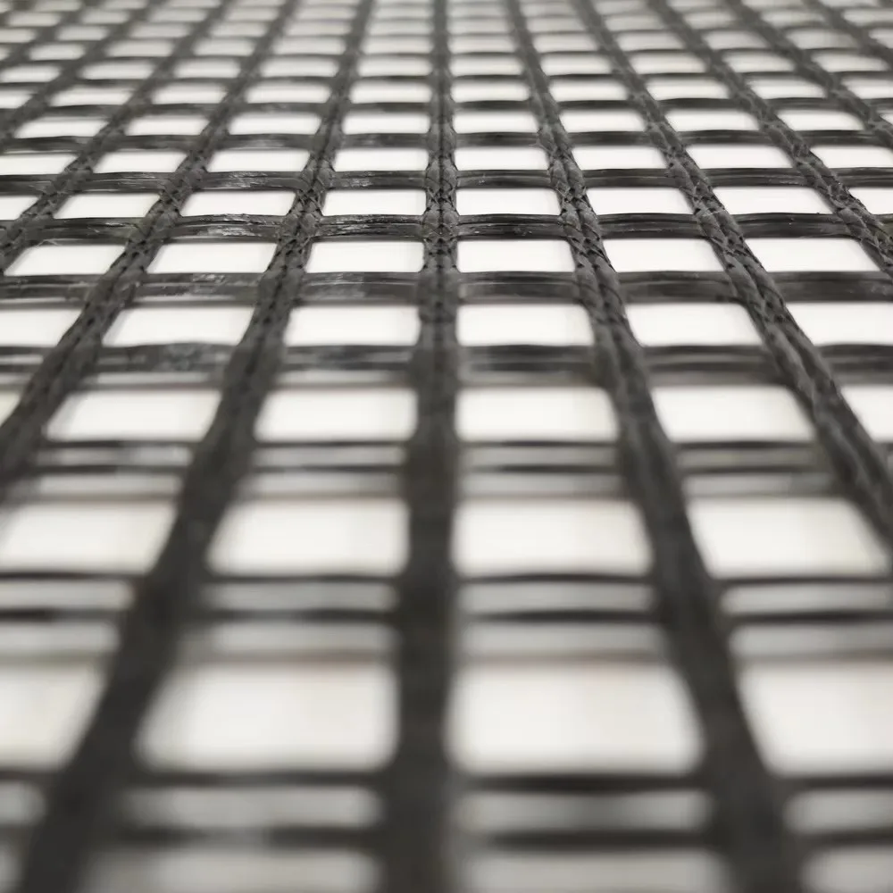 factory low price soil reinforcement geogrids fiberglass mesh fiber glass geogrid