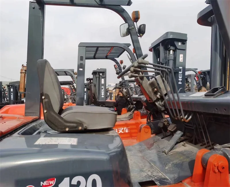 Chinese Heli  10 12 Ton Small Electric Diesel Telescopic Forklift