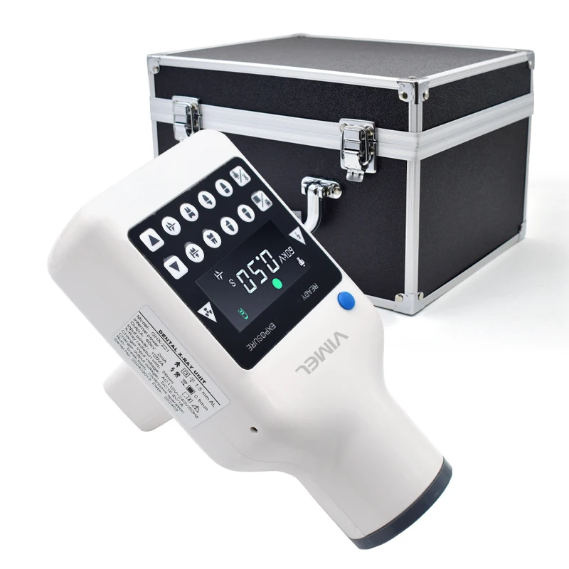 Portable Dental X-Rays Unit 60KV 2mA Gun Type High Frequency Portable XRay Machine Handheld X Ray System