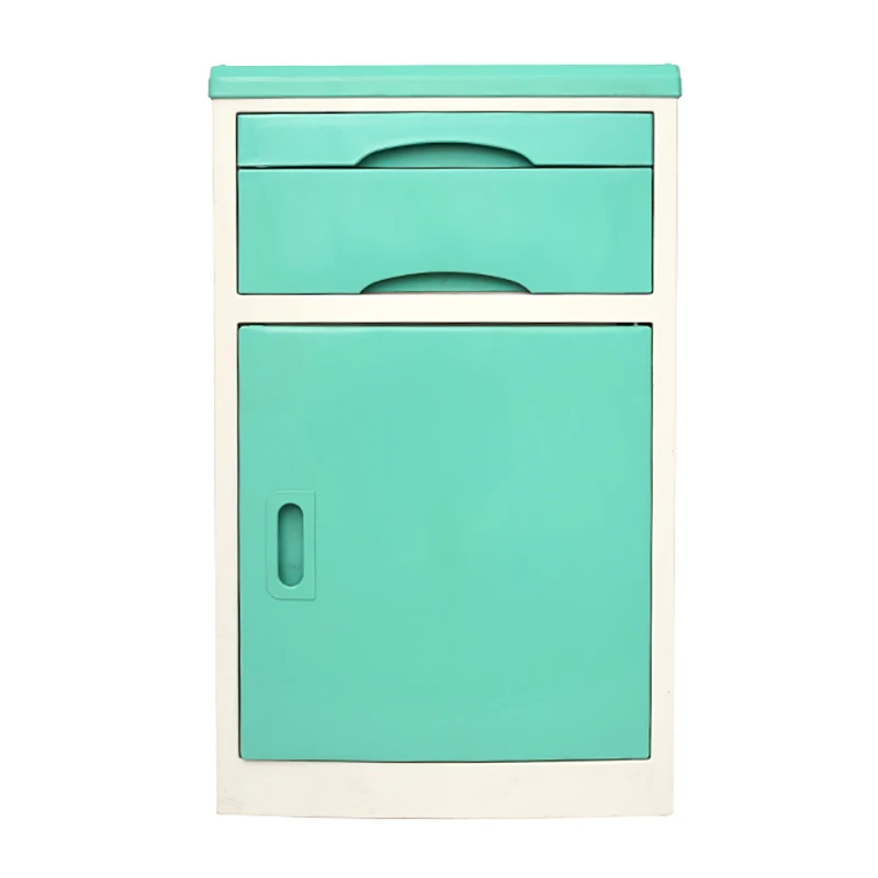 ABS Hospital Medical Cabinet Locker Table Beside Bed Used For Clinic