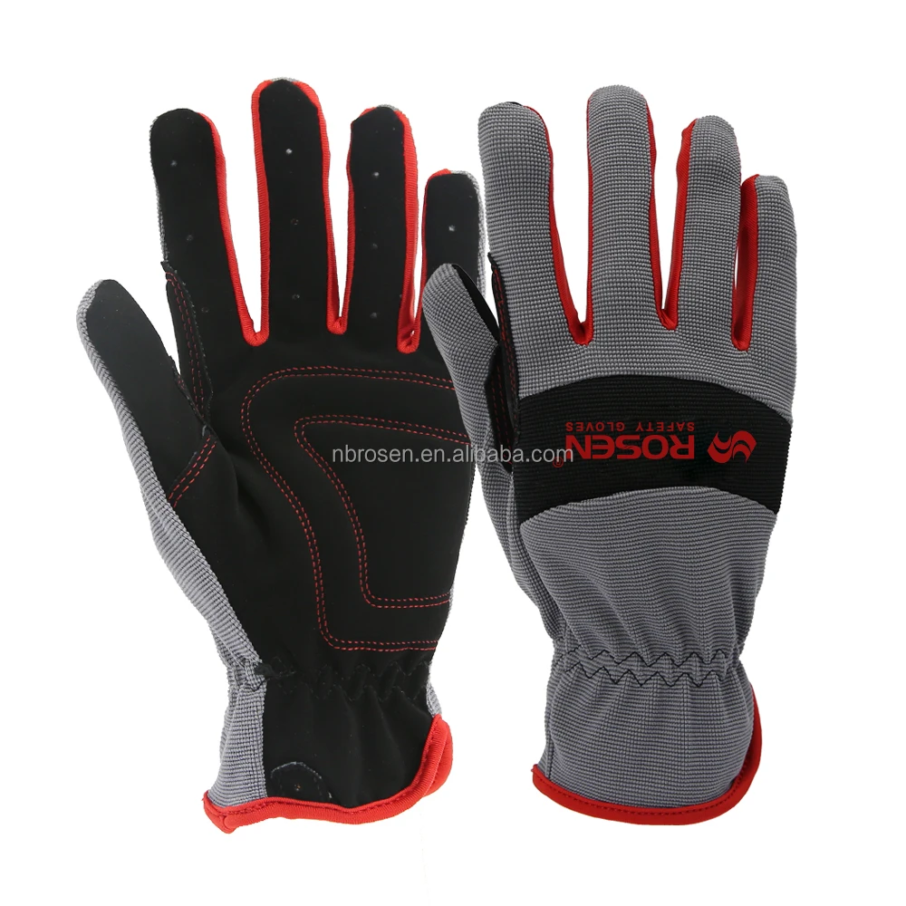 Hot Selling High Dexterity Breathable Anti-Vibration Touchscreen Flexible Gardening Working Construction Rigger Gloves