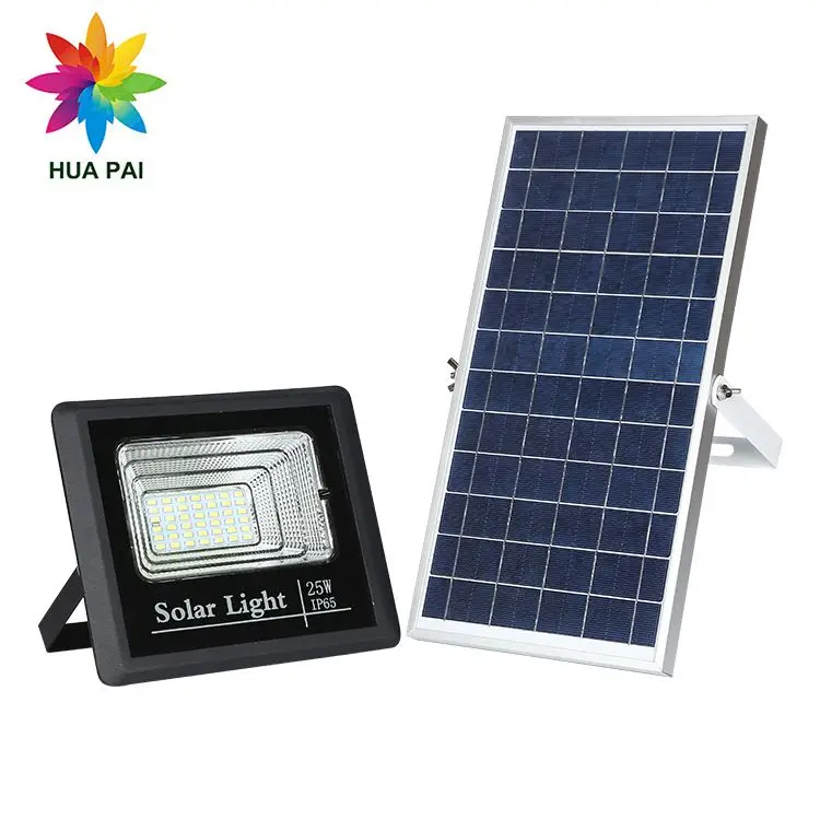 
HUAPAI Long Lifetime 25W 40W 60W 100W 200W Outdoor Lighting Solar Led Flood Light 