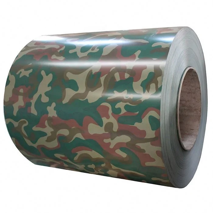 Hot sale pre painted ppgi coil camouflage pattern ppgi for construction of color coating roll