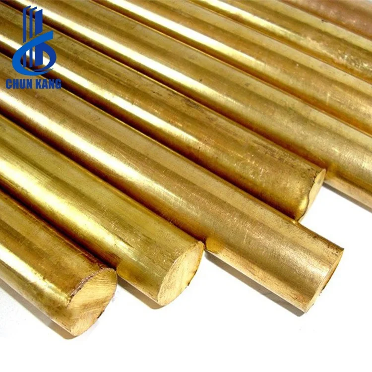 Diameter 100mm ASTM  CuZn30 CZ106 H70 Cu-Zn Alloy C2600 C2800 Extrusion Round  Brass Rod Bar