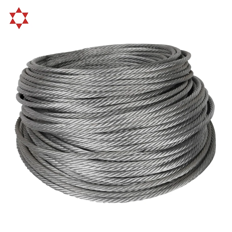 Заводская оптовая продажа высокопрочная горячеоцинкованная стальная многоживая проволока