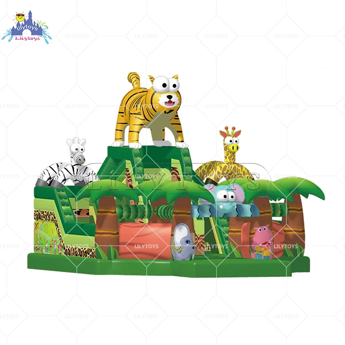 Animal trampoline inflatable commercial bouncy castles inflatable combo inflatable toys for kids