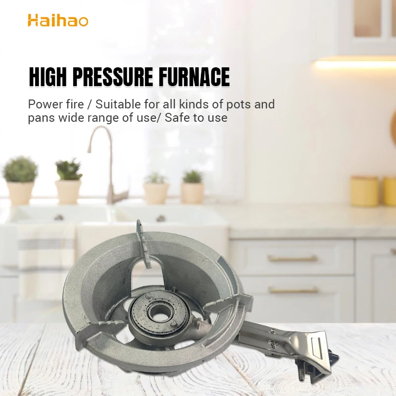 Superior Strength Cast Iron Propane Burner Gas Sove Burner High Pressure Assemblies Safety Burner Gas Stove Good For Camping