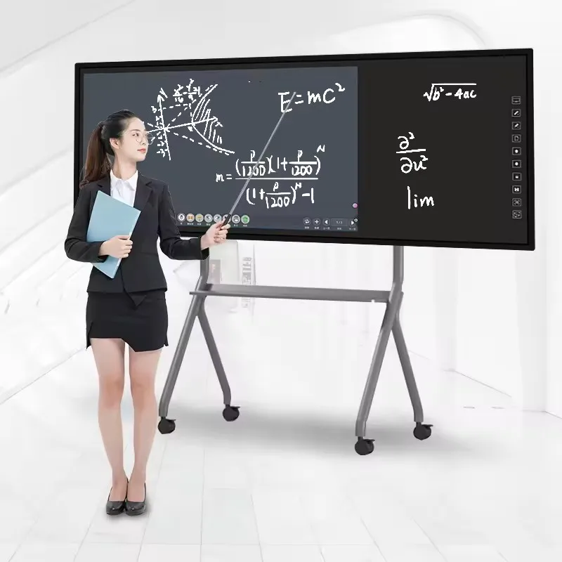 Creative 77inch Interactive LED Smart Board Nano Conference Electronic Blackboard for Conference