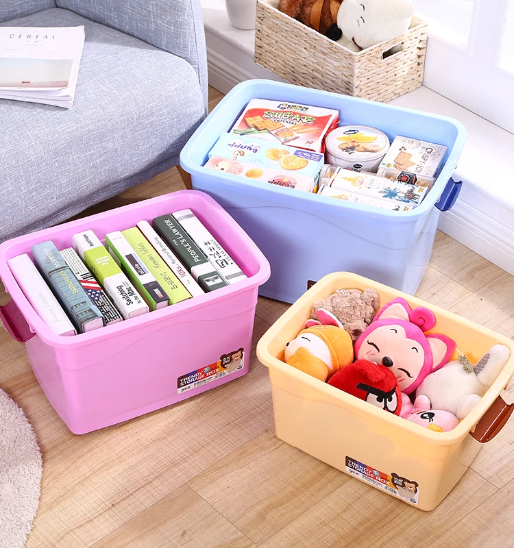 Storage BOX  Plastic Organizers big large pp plastic container box storage bin with lid