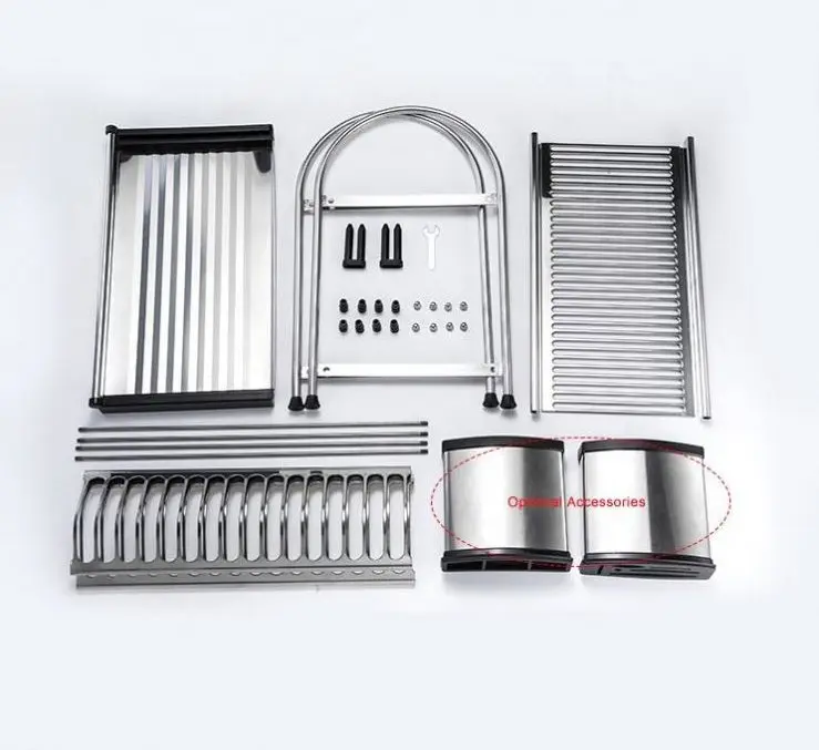 NICE&NEAT Tableware Holder Stainless Steel Dish Rack Best Quality Kitchen Plate Storage Dish Rack