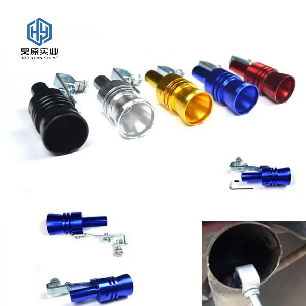 Cars modified supercharger whistle exhaust pipe  sound device whistle