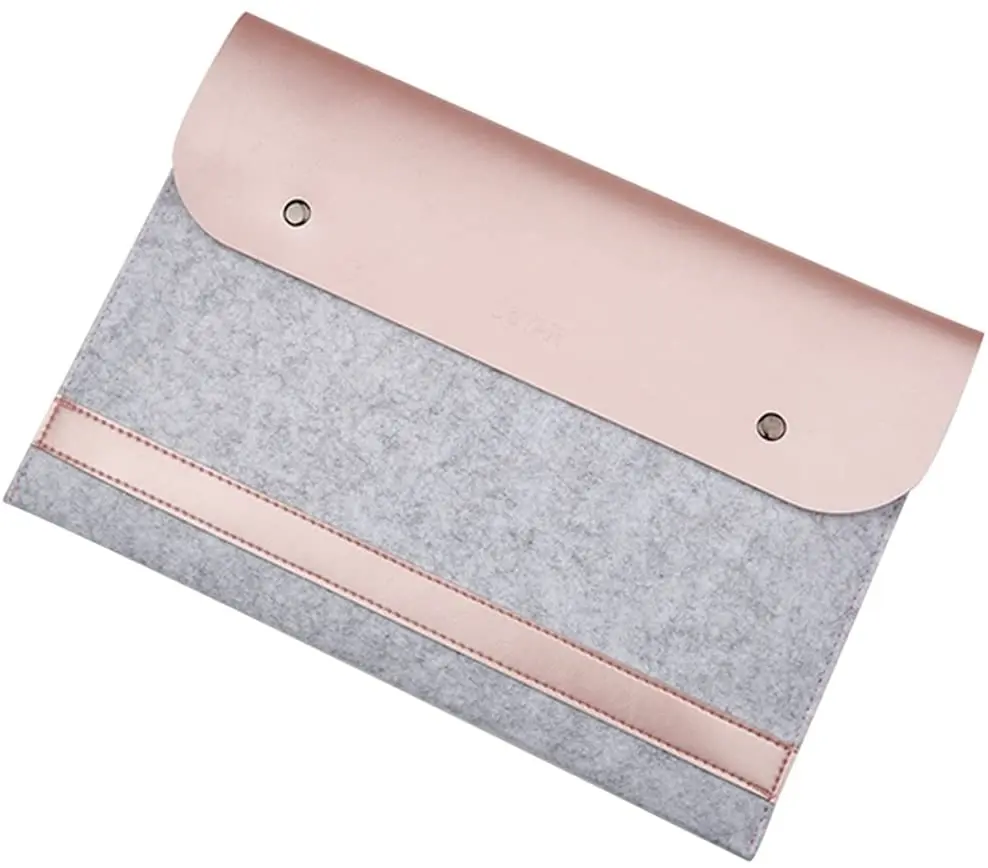 
13 13.3 inch Ultra Slim PU Leather Sleeve Cover Case Protective Notebook Felt Laptop Carrying Bag  (62539743200)