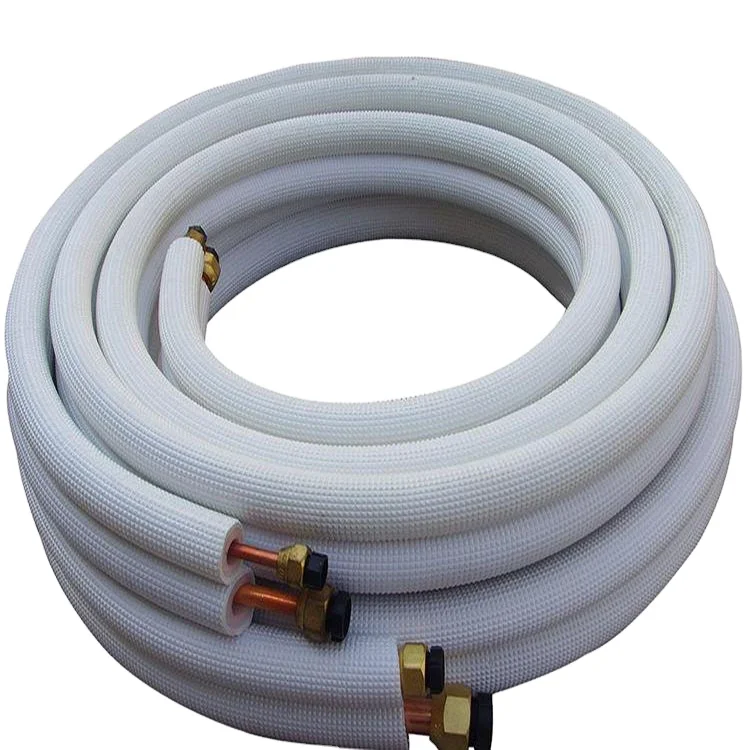 Ac pipe refrigeration parts 1/4 5/8 3/8  10FT 3m 5m 10m air conditioning insulation pipe