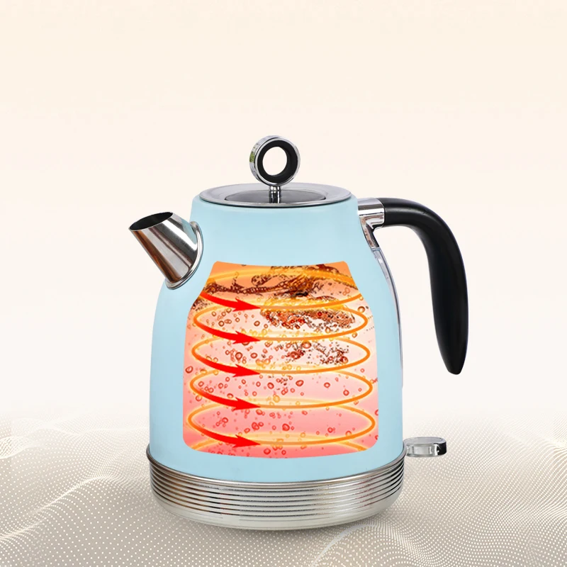 2022 New design Wholesale stainless steel electric kettle Home Kitchen Appliance Washable Filter Electric Kettle