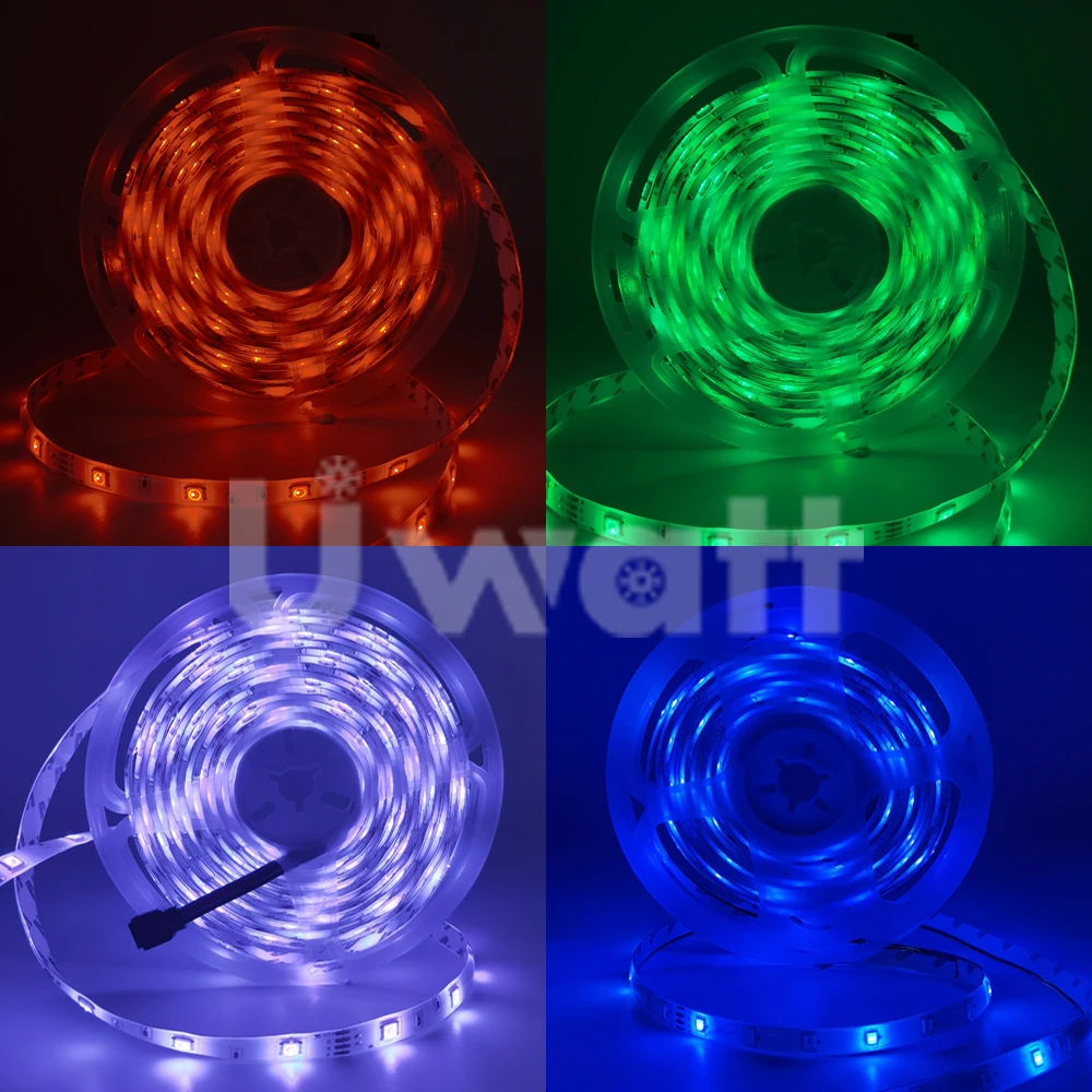 Magic Home WIFI 150leds 300leds 600leds SMD 5050 IP65 Waterproof DC12V RGB LED Strip