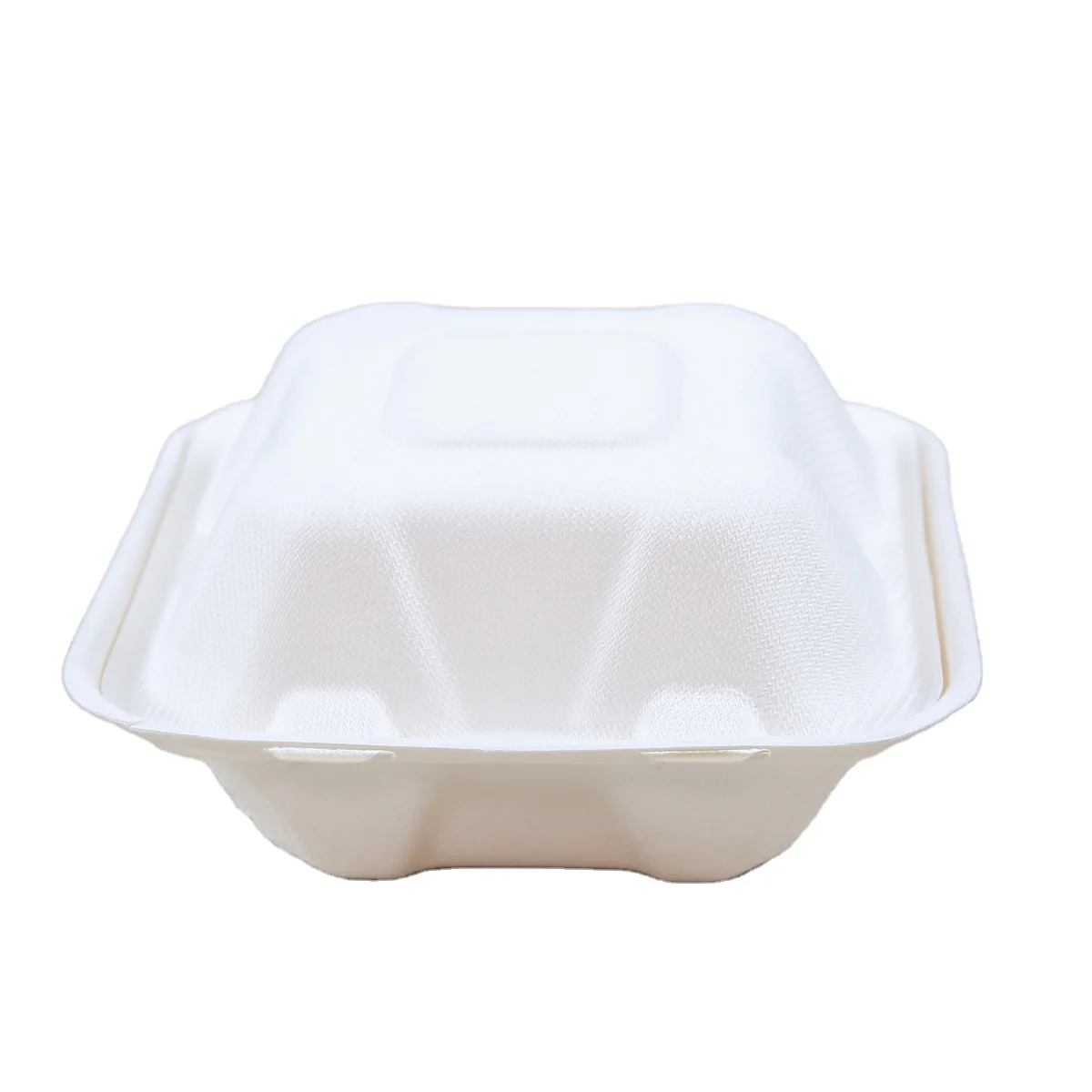 LZ-A-SH08-3 Factory Supply 100% Compostable Disposable Biodegradable Food Box
