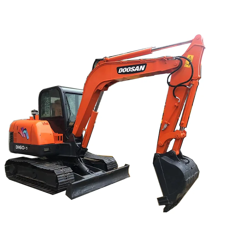 Низкая цена 6 тонн б/у doosan экскаватор машина подержанный DH60-7 dh60 для продажи