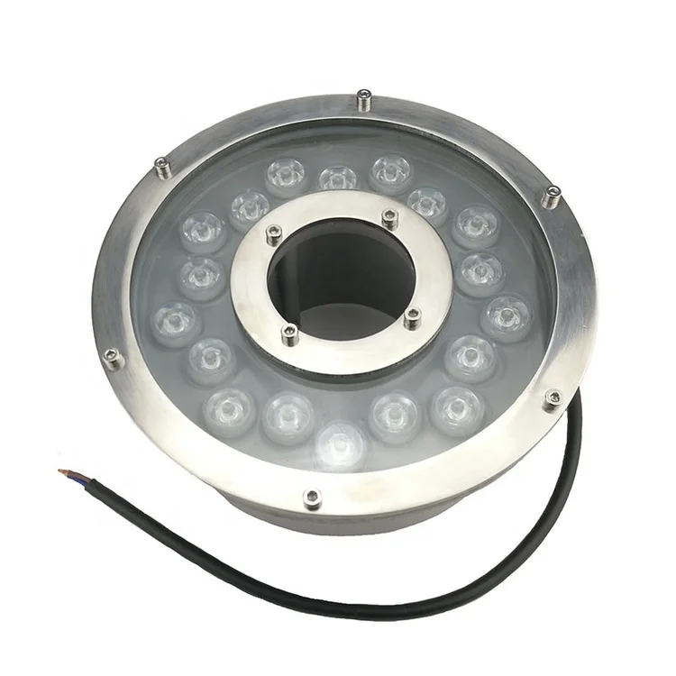 
Прямая продажа с фабрики, лидер продаж, Распродажа 12v Светодиодные лампы для фонтанов 18 Вт Водонепроницаемый открытый светодиодные лампы для продажи 